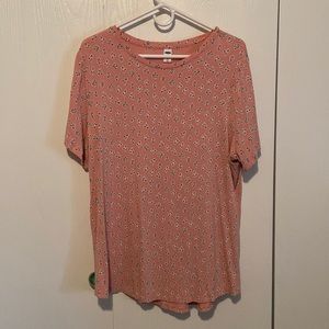 Old Navy Luxe Floral tee